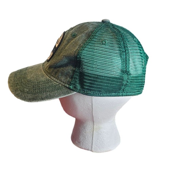 Legacy Farm Outdoors Trucker Hat Denim Forest Green Washington Family Ranch - Picture 6 of 7